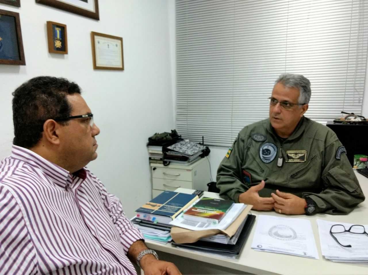 Superintendente do Samu/SE, Márcio França, e Coordenador do GTA/SE, Virgílio Dantas (Foto: SES/SE) Superintendente do Samu/SE, Márcio França, e Coordenador do GTA/SE, Virgílio Dantas (Foto: SES/SE)