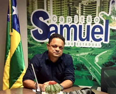 Deputado estadual Capitão Samuel (Foto: Assessoria Capitão Samuel) Deputado estadual Capitão Samuel (Foto: Assessoria Capitão Samuel)