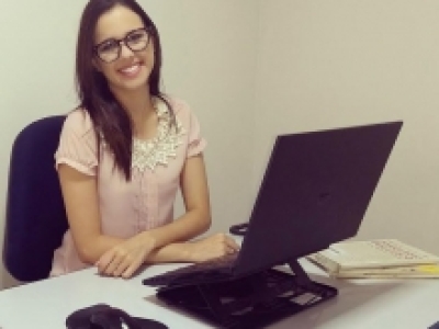 Aluna do curso de Jornalismo, Crislayne Silva (Foto: Sindijor/SE)