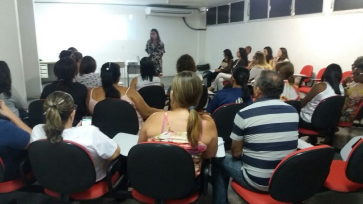 Hipertensão é tema de palestra para trabalhadores da Rede Especializada de Aracaju (Foto: SMS/Aracaju)