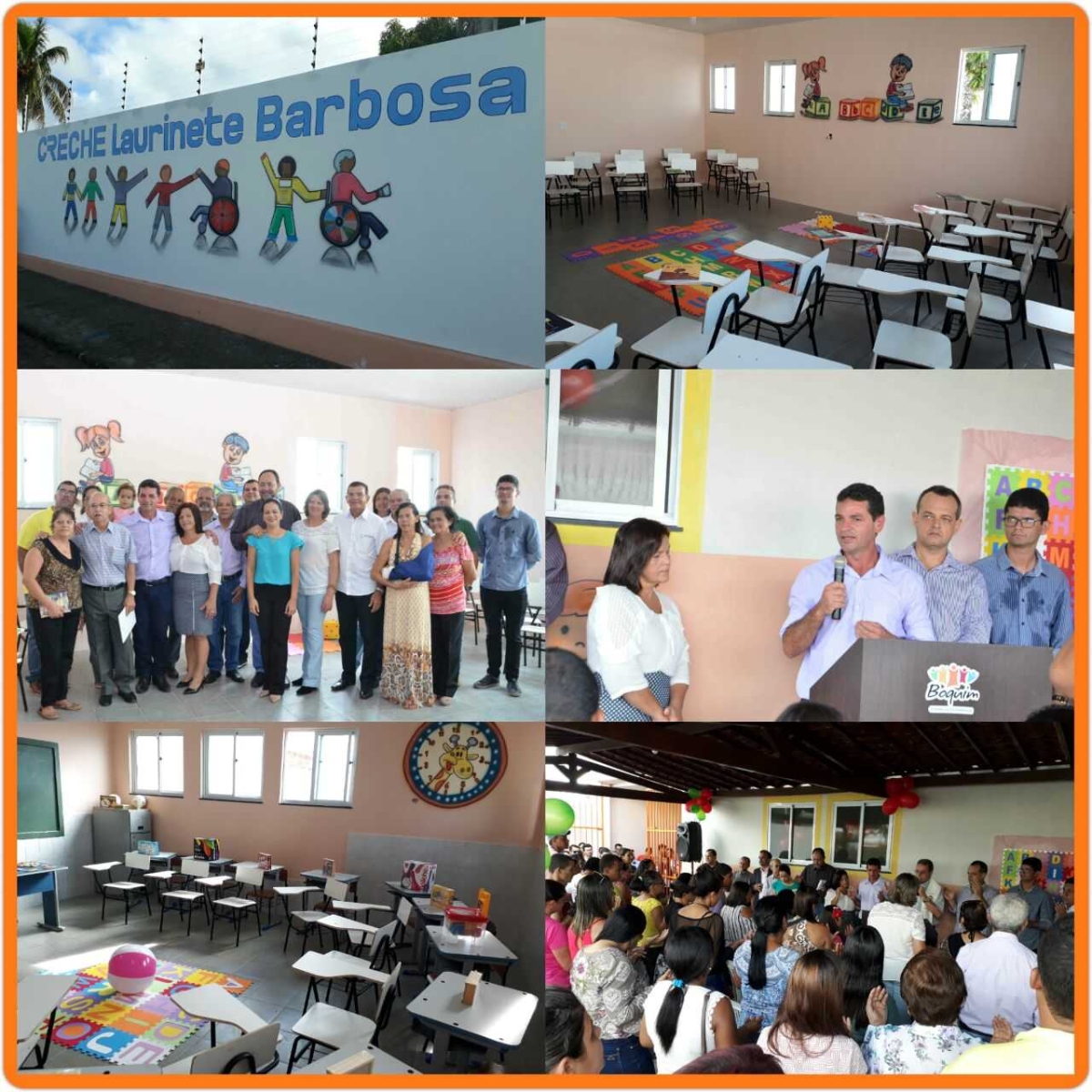 Prefeitura reinaugura Creche Laurinete Barbosa e assume educação especial em Boquim (Fotos: Prefeitura de Boquim) Prefeitura reinaugura Creche Laurinete Barbosa e assume educação especial em Boquim (Fotos: Prefeitura de Boquim)