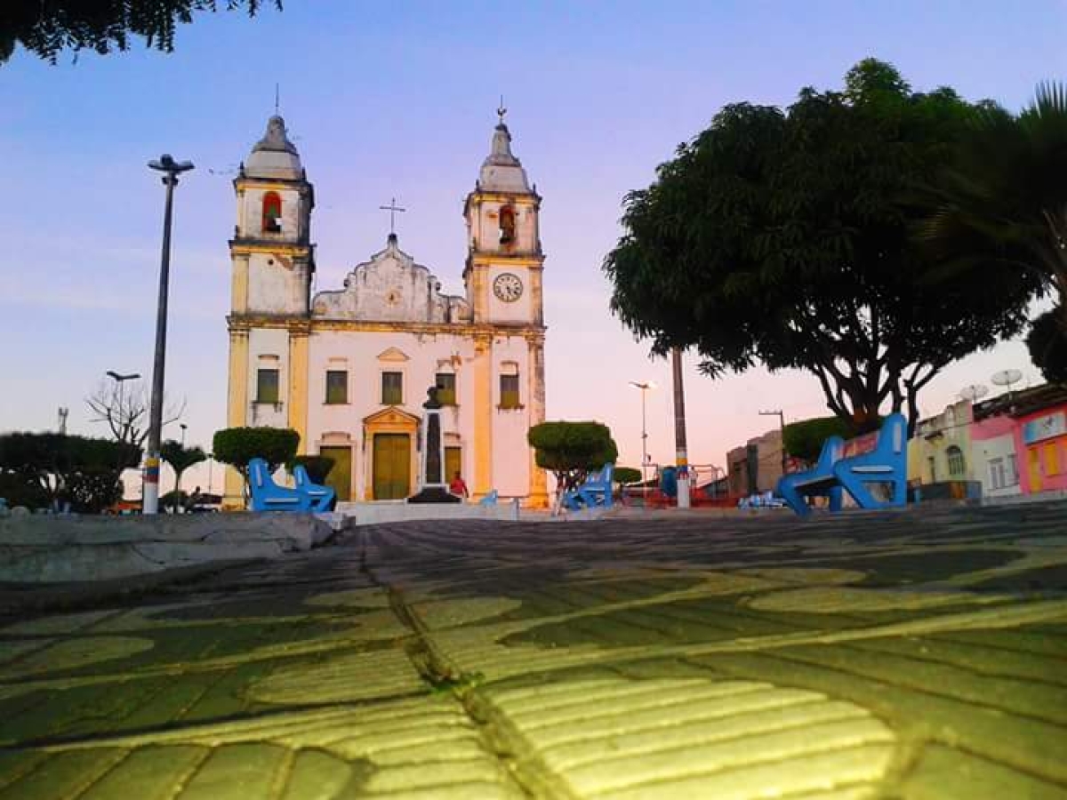 Praça da Matriz (Foto: Paulo Cortez/Assessoria Prefeitura de Maruim)