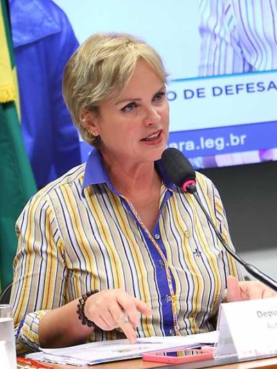 Ana Perugini: pacientes necessitam de drogas mais potentes e tratamento imediato para evitar a proliferação metastática (Foto: Billy Boss/Câmara dos Deputados)