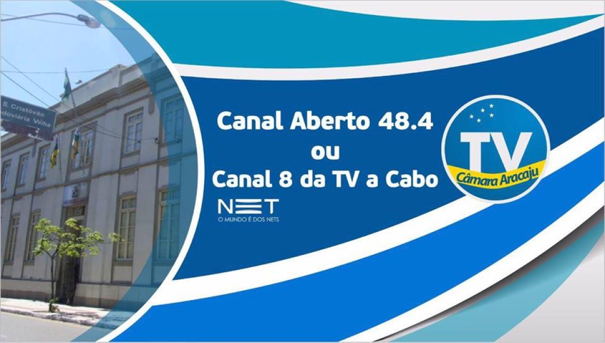 TV Câmara Aracaju traz programação 100% sergipana (Imagem: Divulgação)