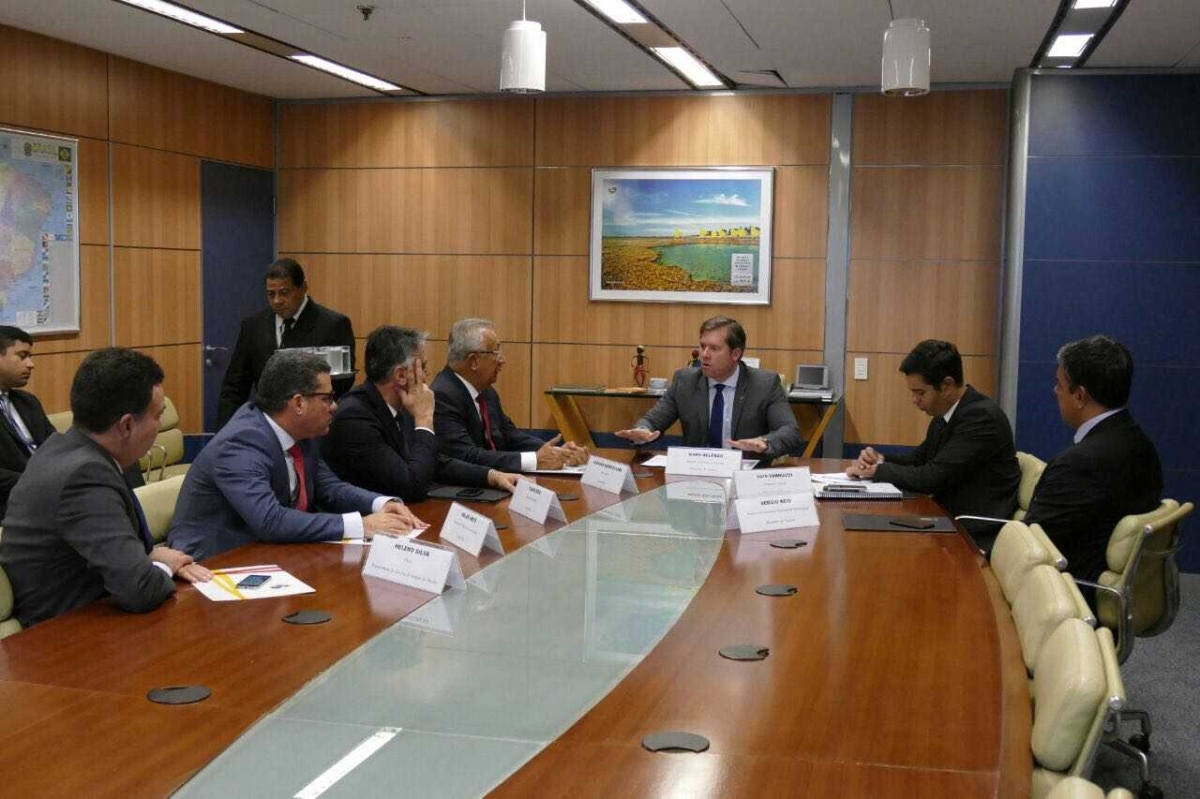 Governador de Sergipe busca recursos em Brasília para Arraiá do Povo (Foto: Roque Sá/ASN)