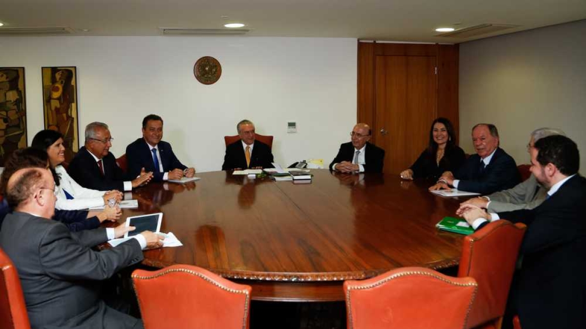 Governadores sugerem criação de fundo para Segurança Pública ao governo federal (Foto: Marcos Corrêa/PR)