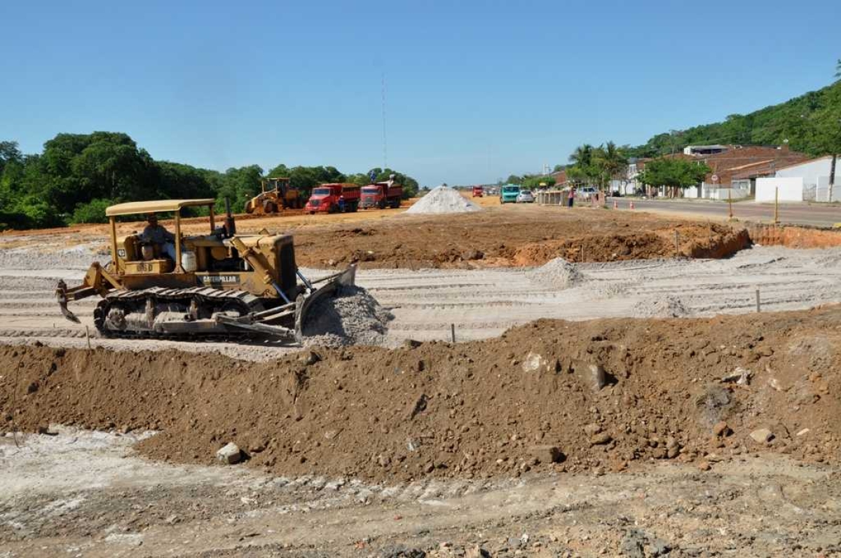 Com investimentos provenientes do Programa de Infraestrutura e da Mobilidade Urbana (Pró Transporte) na ordem de R$ 23.113.648,78, os trabalhos da duplicação iniciam no final da Avenida Tancredo Campos (Foto: Jorge Reis/Seinfra/SE)