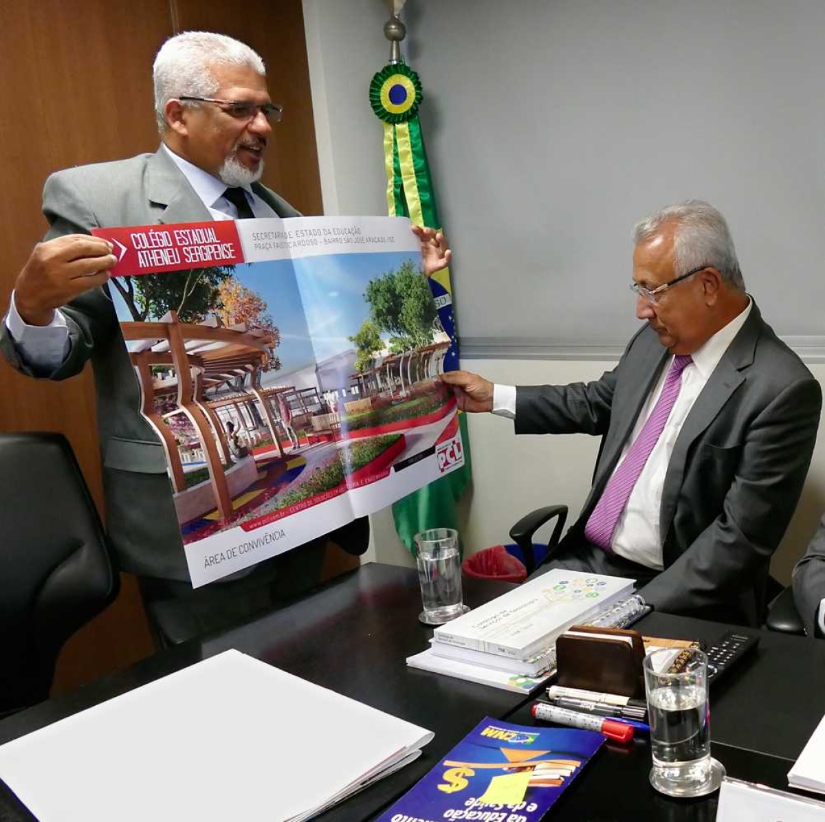Governo de Sergipe inicia processo licitatório para reforma do Colégio Atheneu nesta sexta, dia 19 (Foto: Roque Sá/ASN)