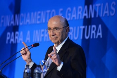 O ministro da fazenda, Henrique Meirelles, participa do seminário Financiamento e Garantias para a Infraestrutura, em São Paulo (Foto: Rovena Rosa/Agência Brasil)