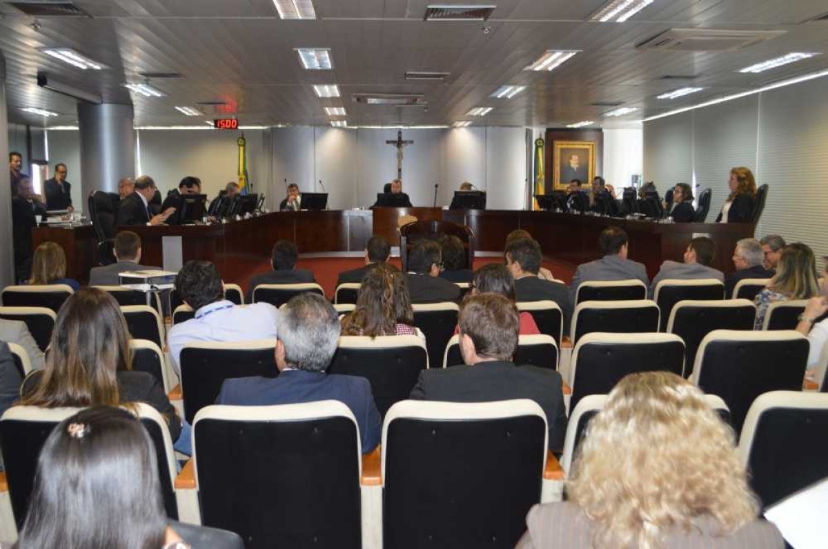 Plenário do Tribunal de Justiça de Sergipe nesta manhã, 24 (Foto: Portal Infonet)