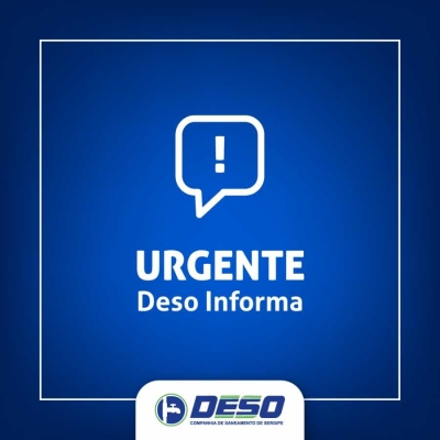 Aviso: Fechamento de lojas de atendimento Deso no dia 29/05 (Foto: Divulgação)