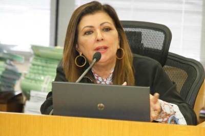 A conselheira Susana Azevedo (Foto: Cleverton Ribeiro/TCE/SE)