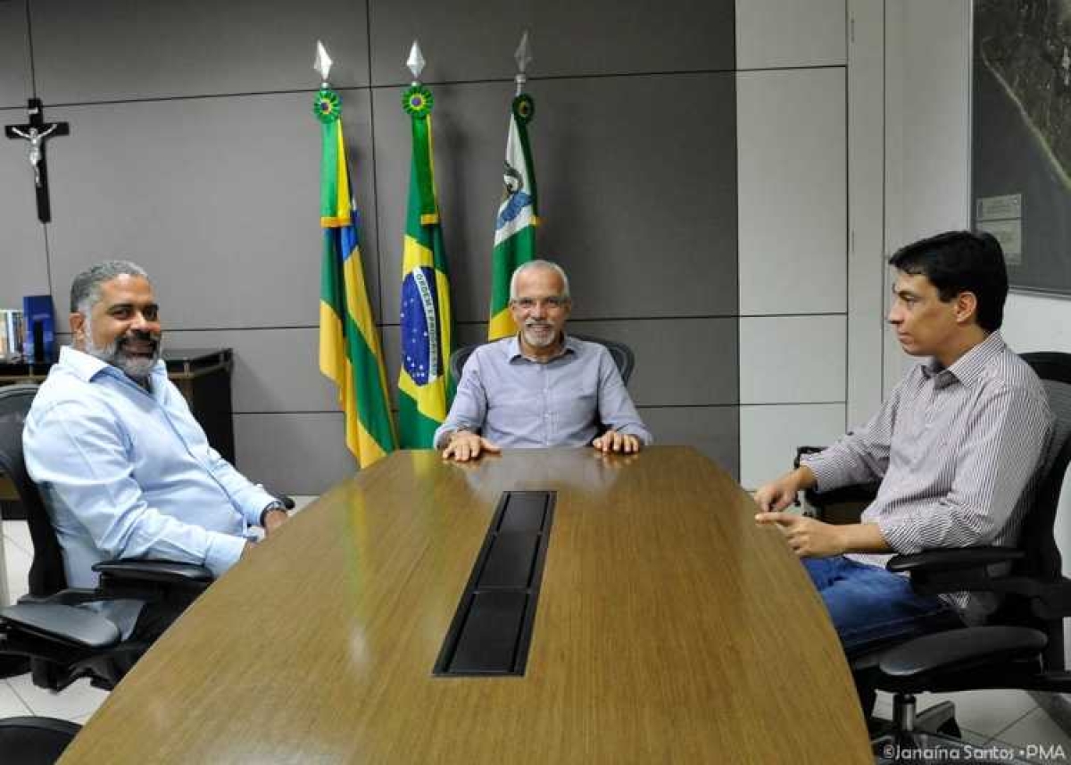 Prefeito de Aracaju anuncia o coronel Luis Fernando como secretário da Defesa Social (Foto: Janaína Santos/PMA)