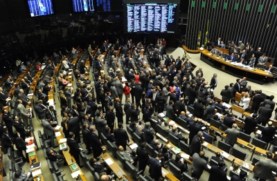 Deputados aprovaram a MP 765, que concede reajustes a servidores e reestrutura cargos e carreiras do serviço público (Luis Macedo/Câmara dos Deputados)