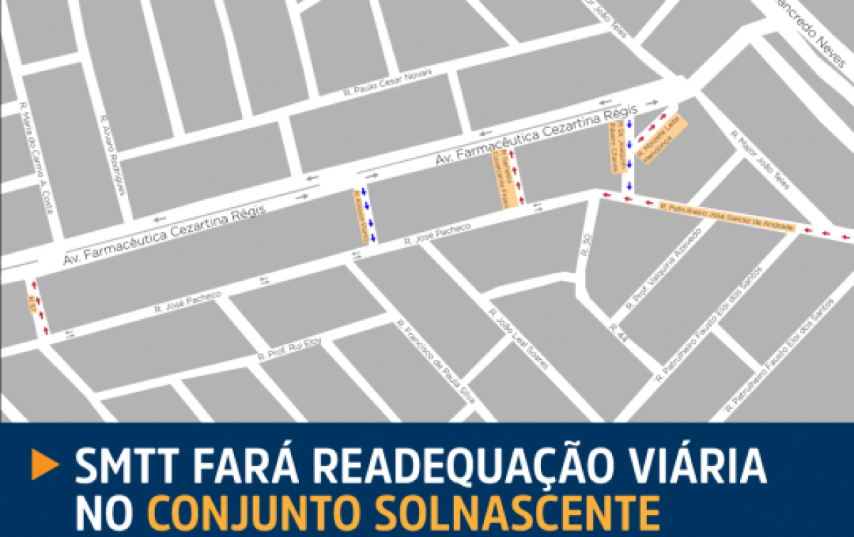 SMTT/Aracaju fará readequação viária no conjunto Sol Nascente (Foto: Divulgação/SMTT/Aracaju)