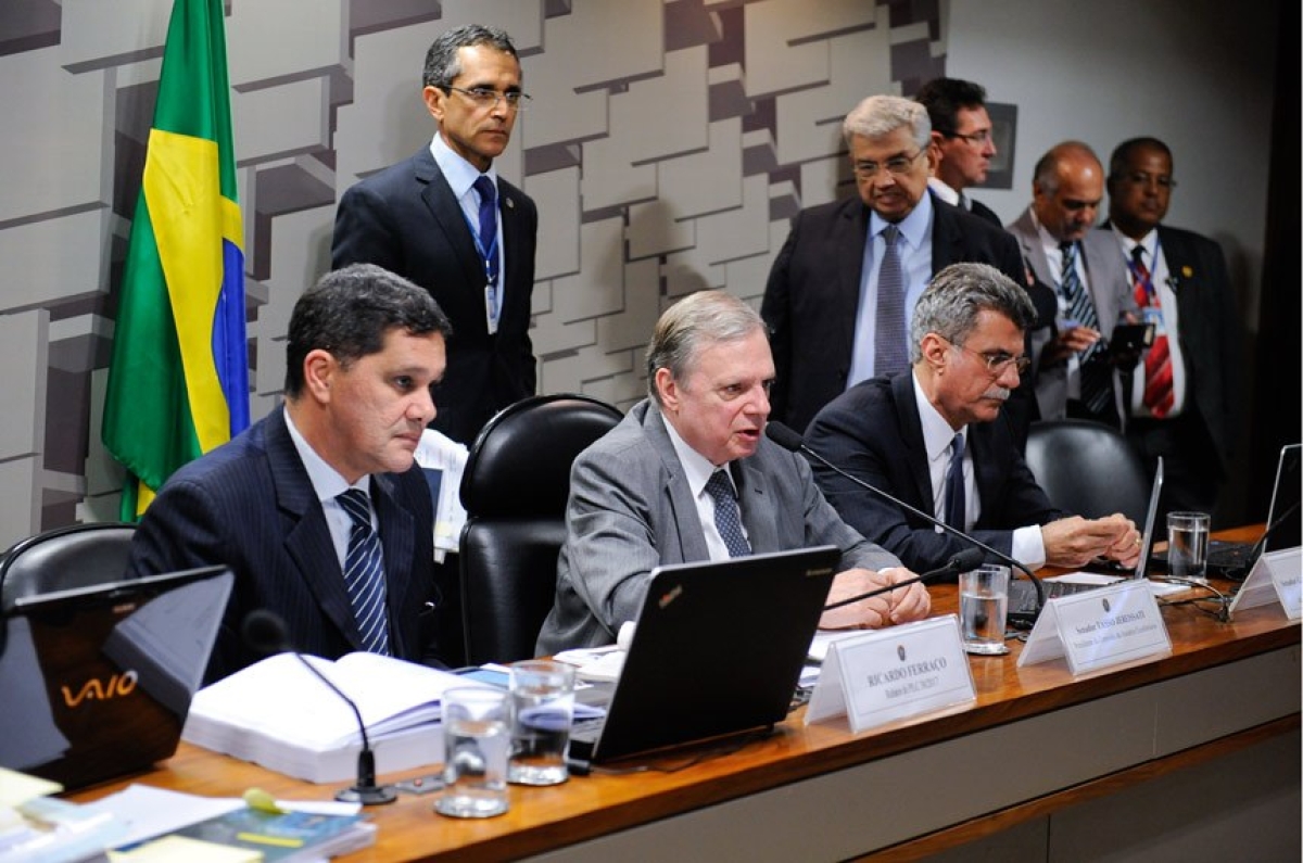 Por 14 votos a 11, CAE aprova reforma trabalhista (Foto: Marcos Oliveira/Agência Senado)