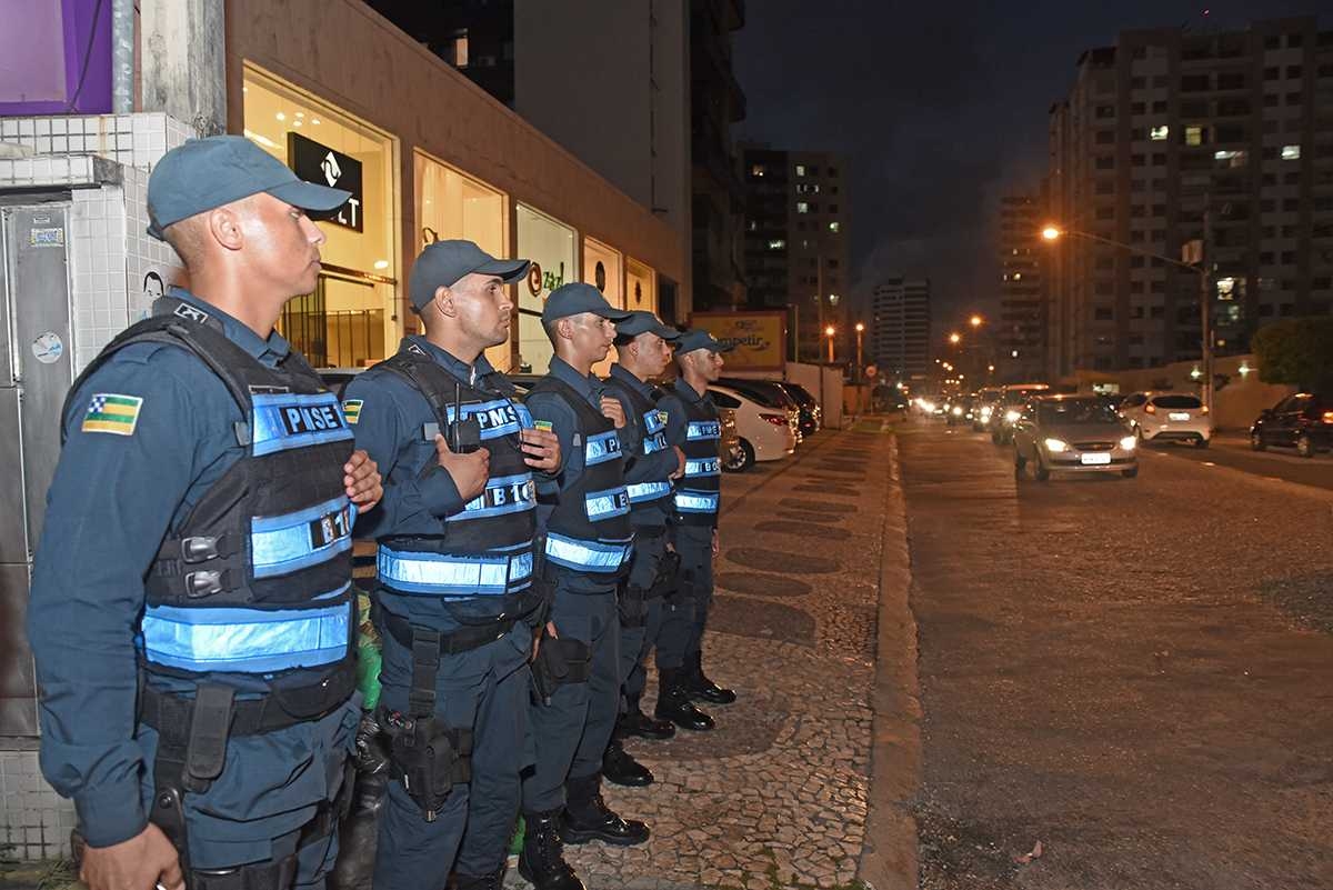 São 11 pontos espalhados em locais estratégicos para inibir assaltos e fazer ação de presença policial (Foto: Marcelle Cristinne/ASN)