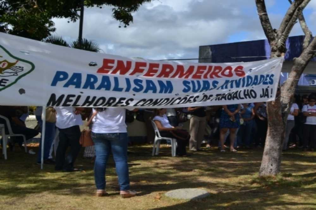 Categoria fará um ato no Centro Administrativo (Foto: Arquivo Portal Infonet)