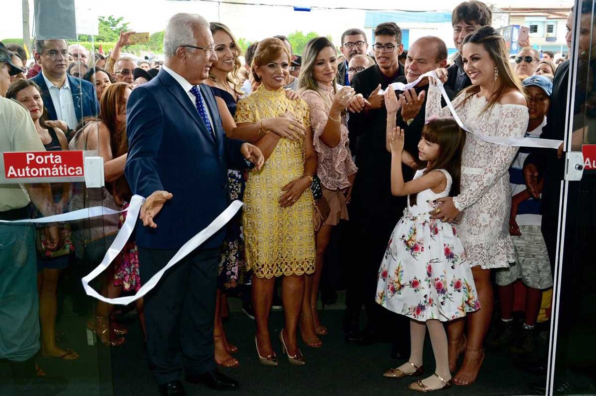 "Itabaiana dá uma lição de como superar crise", diz governador de Sergipe em inauguração de shopping (Foto: Marcelle Cristinne/ASN)
