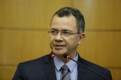 O diretor de comunicação social da Alese, Marcos Aurélio Santos Costa (Foto: César de Oliveira/Agência Alese)