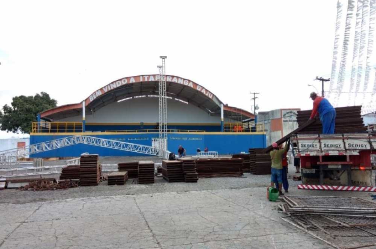 Com os palcos principais, não haverá atrasos nos horários dos shows (Foto: Assessoria Itaporanga)