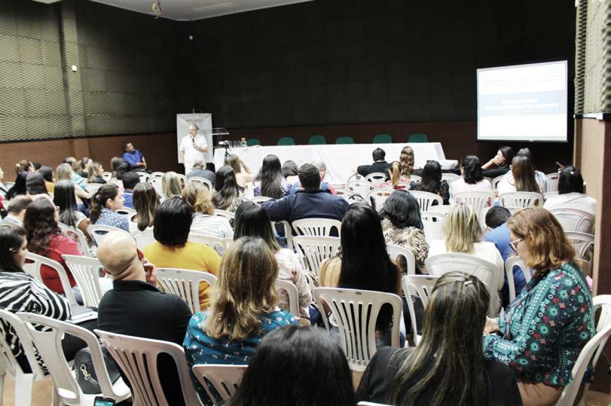 O evento reuniu técnicos da saúde (Foto: SES/SE)