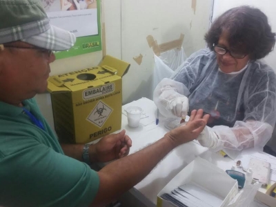 Ação no Padre Pedro (Foto: SEIDH ) 