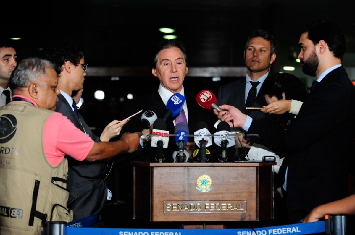 Presidente do Senado, Eunício Oliveira (Foto: Jane de Araújo/Arquivo Agência Senado)