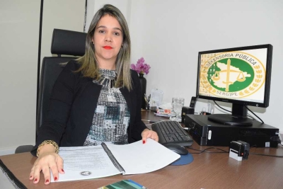 Defensora Pública e Corregedora Geral, Andreza Tavares (Foto: DPE/SE)