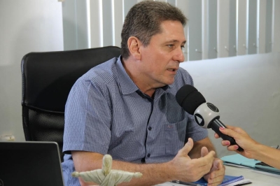 Diretor João Fonseca considerou propícia a tabela de preços de compra para a "Doação Simultânea" (Foto: Fernando Augusto/Ascom Cohidro)