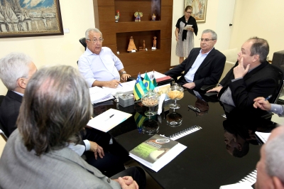 Governador Jackson Barreto se reúne com diretores da Vale Fertilizantes (Foto: André Moreira/ASN)