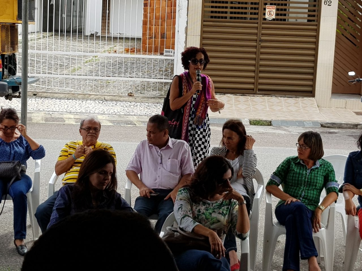 Contra assédio moral, servidores do Ministério da Saúde fazem ato e paralisação em Aracaju (Foto: CUT/SE)