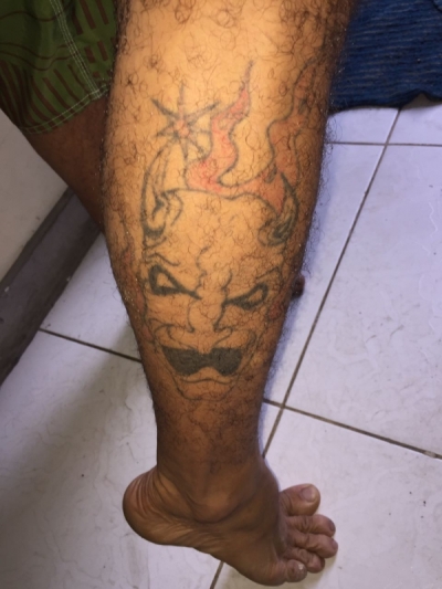 PC prende homem que assassinou outro com 50 facadas (Foto: SSP)