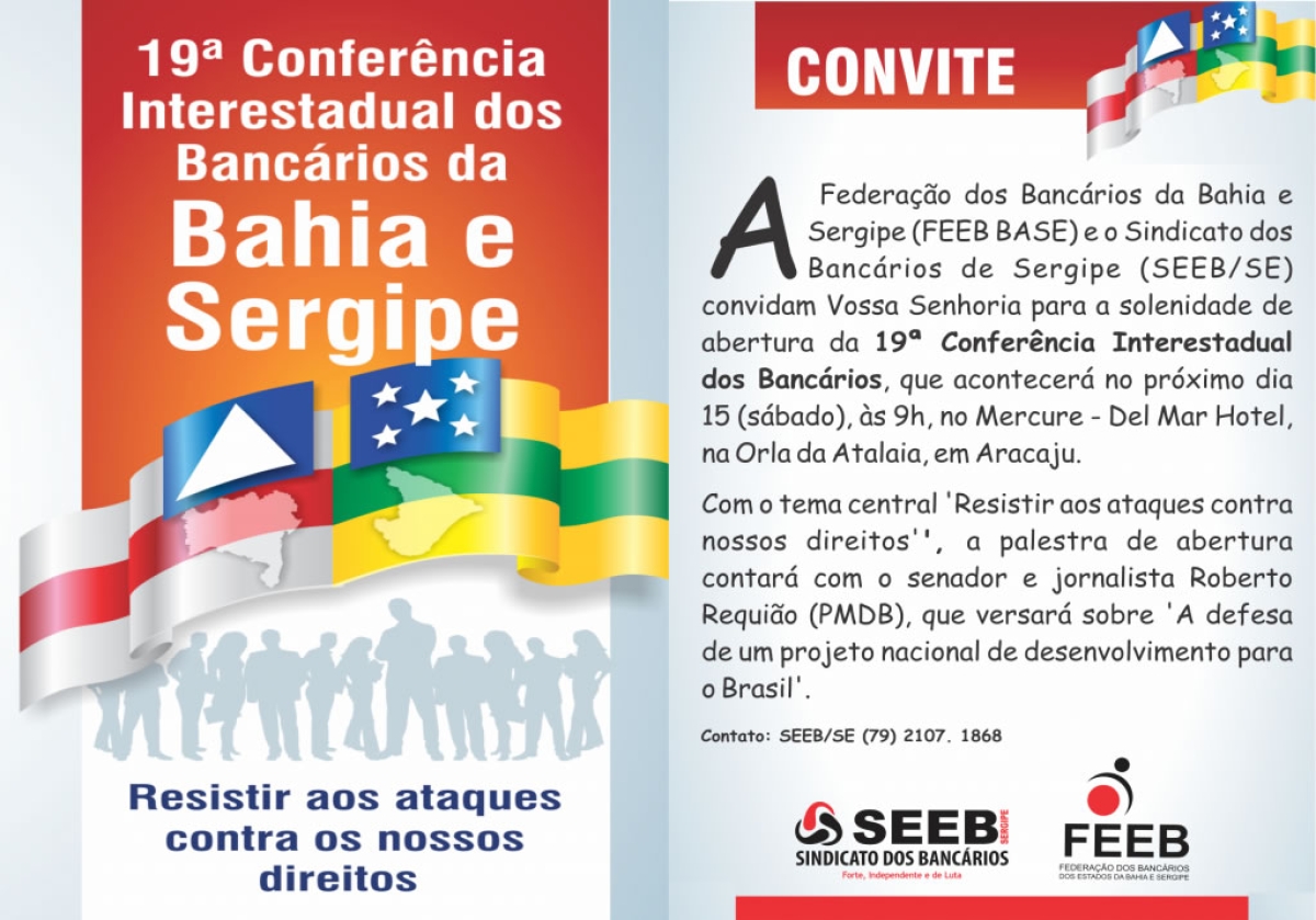 Roberto Requião vem a Aracaju participar da Conferência dos Bancários da BA e SE (Imagem: Divulgação)