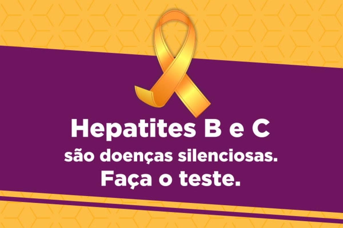 Julho Amarelo: Campanha alerta para a prevenção das hepatites virais (Imagem: SES/SE)