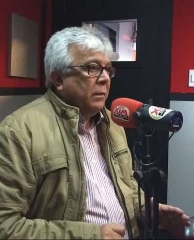 Secretário de Estado da Saúde, Almeida Lima durante entrevista na Mix FM  (Foto: Divulgação)