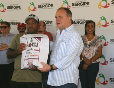 �??O Dom Távora está funcionando�?�, diz Belivaldo (Foto: Jorge Henrique/ASN)