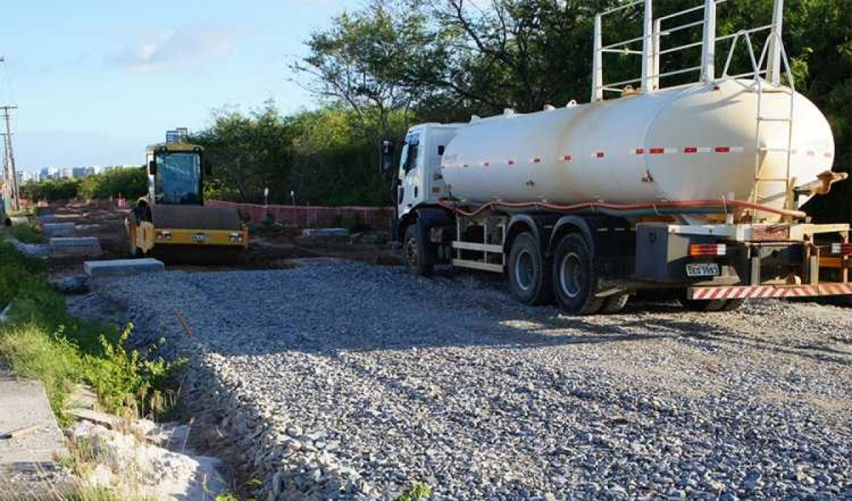 Com reforma de shopping, Coroa do Meio terá nova via (Foto: Emurb/Aracaju)