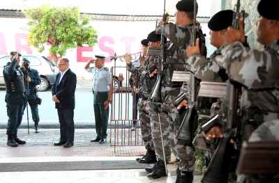  As medidas anunciadas representam o esforço da gestão estadual no planejamento e execução de ações para reforçar o combate ao crime organizado e ao aumento da violência (Foto: Andre Moreira/ASN)