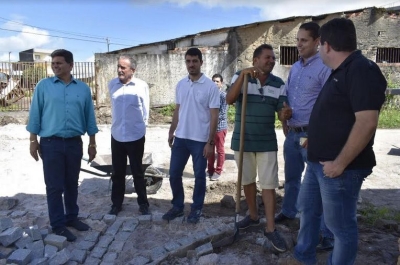 Com emenda de José Carlos Machado, Itabaiana tem avenida e 27 ruas pavimentadas (Foto: Tanuza Santos de Oliveira)