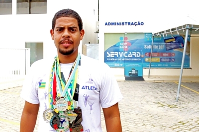 Igor Danilo, atleta medalhista da Assomise (Foto: Assomise)