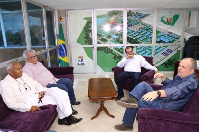 Estado e UFS acertam detalhes para federalização do Hospital de Lagarto (Foto: Jorge Henrique/ASN)