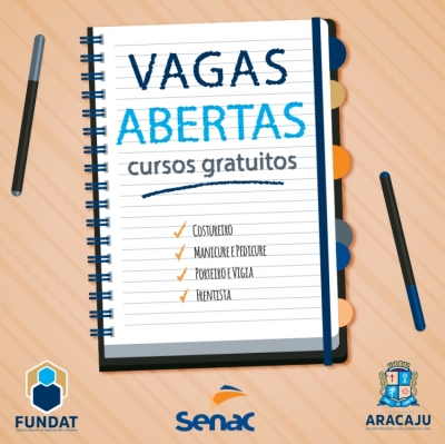 Fundat oferta novas vagas de cursos em parceria com o Senac (Imagen: Ascom/Fundat))