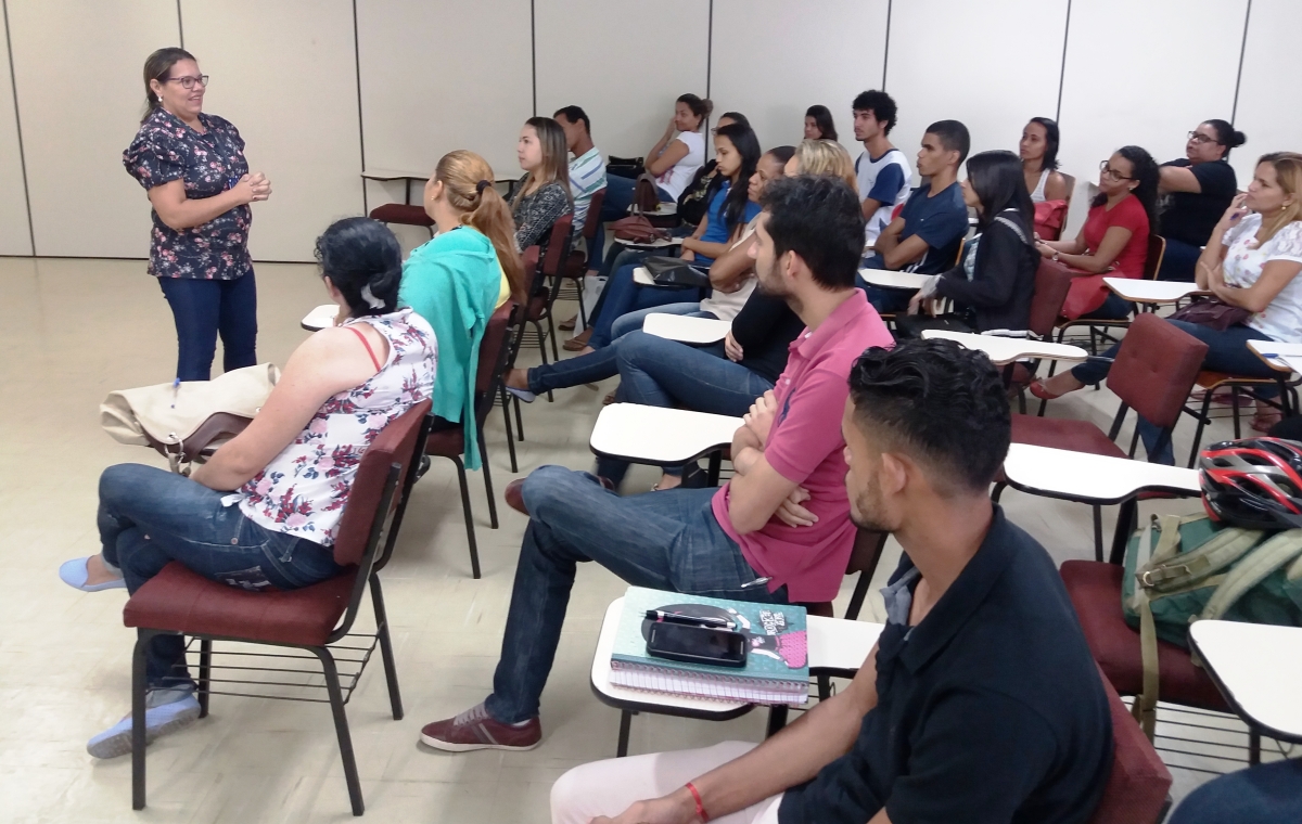 NAT e SergipeTec iniciam oficinas de qualificação profissional (Foto: Thamires Menezes/Seidh/SE)