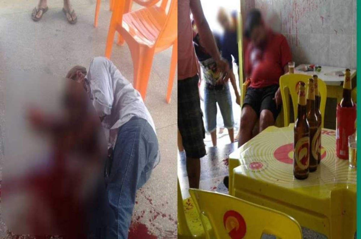 Segundo o delegado, ambos tem passagem pela polícia (Fotos: Reprodução/ WhatsApp/Via Portal Infonet)