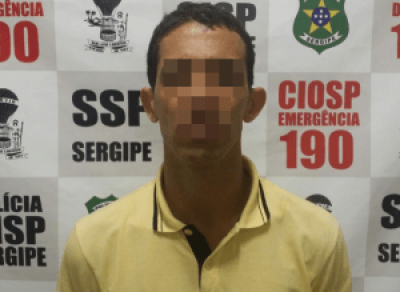 SERT�?O: Ex-presidiário é preso após furtar adolescente e atropelar segurança (Foto: Pingou Notícias)