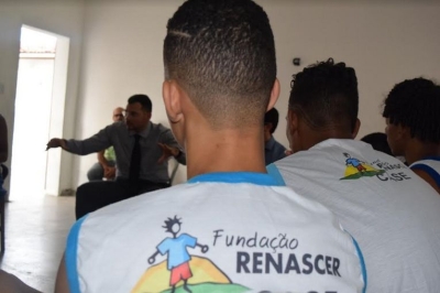 Defensoria Pública realiza ações com adolescentes do CASE I e II sobre "Adotar Atitude de Respeito à Diversidade" (Foto: Ascom DPE/SE)