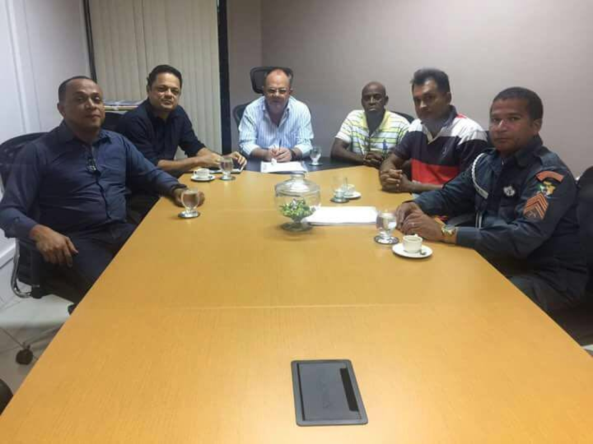 Capitão Samuel recebe resposta positiva do governo e código disciplinar será encaminhado (Foto: Assessoria Capitão Samuel)