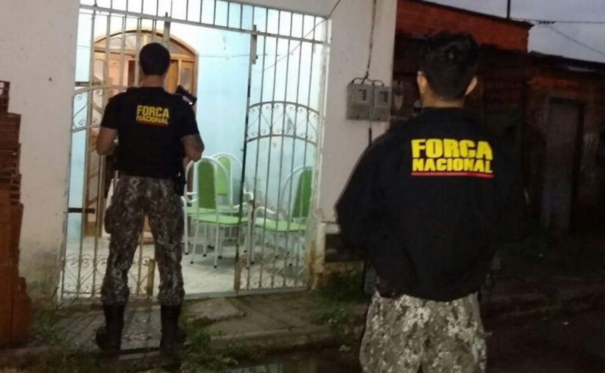 Operação conjunta com Força Nacional representa 20 mandados de prisão (Foto: SSP/SE)