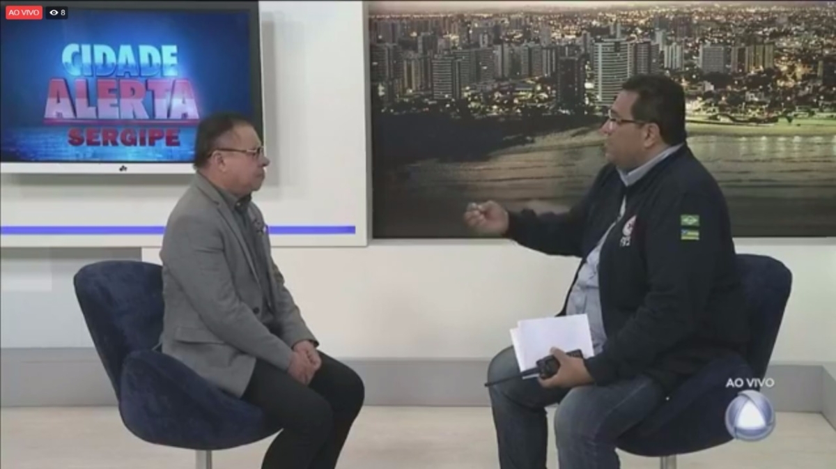 Superintendente do Samu esclarece dúvidas sobre ocorrência com senhora vítima de atropelamento (Foto: SES/SE)